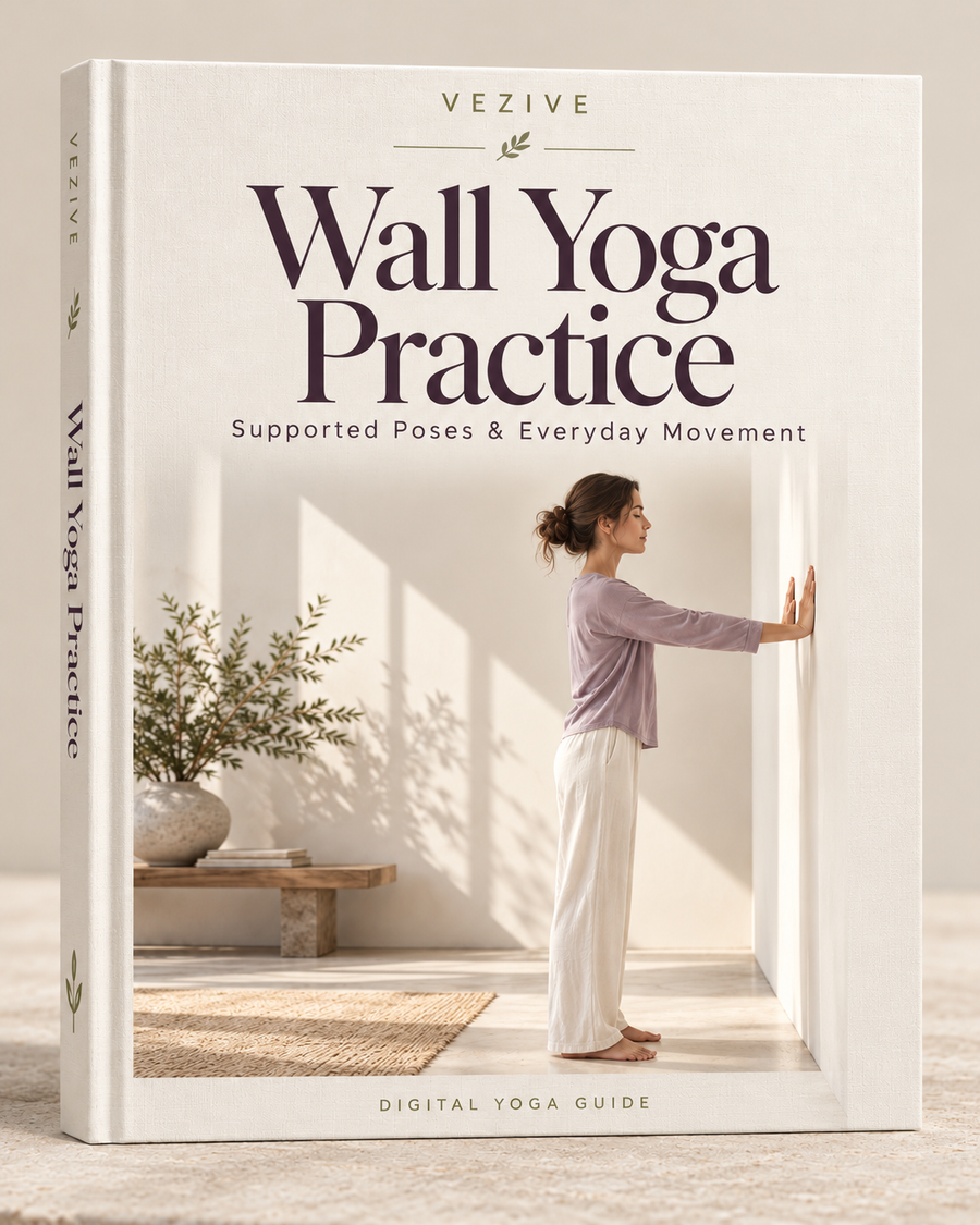Ebook – Wall Yoga Practice: Supported Poses & Everyday Movement – Monthly Subscription